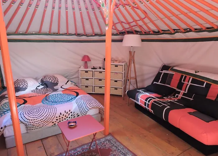 Luxusní stan Yourte Mongole Mont-Roc