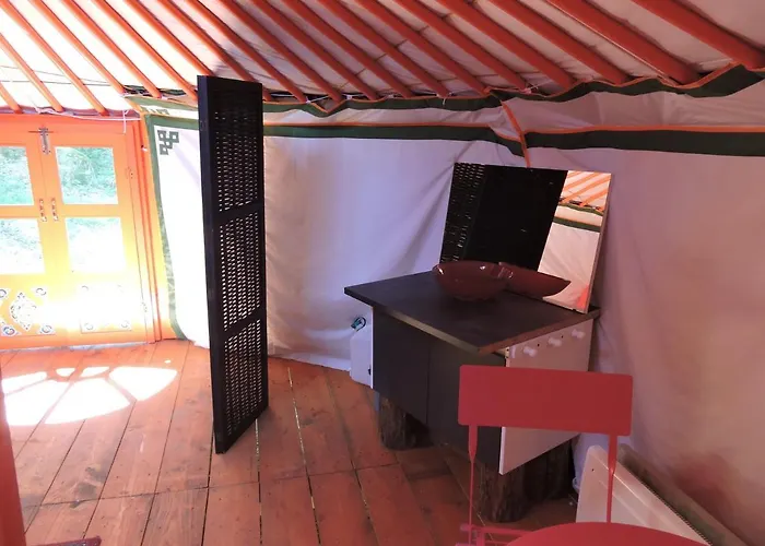 Luxusní stan Yourte Mongole