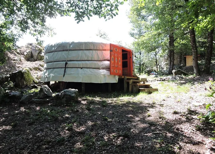 Luxusní stan Yourte Mongole