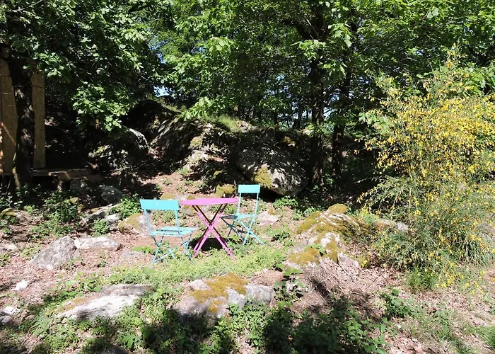 Роскошный шатер Yourte Mongole Mont-Roc