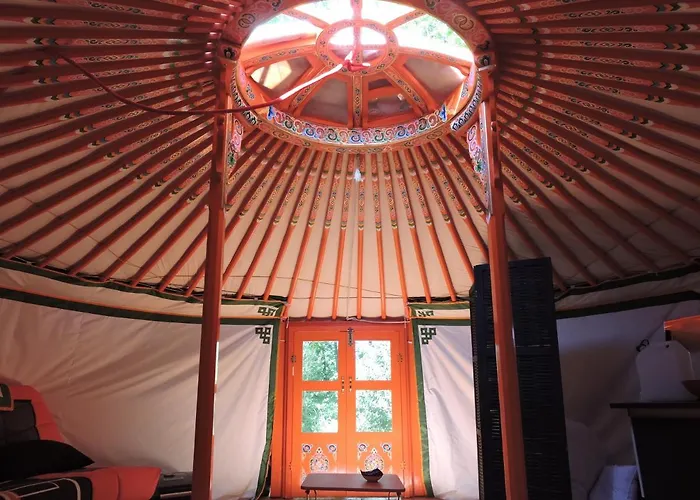 Роскошный шатер Yourte Mongole